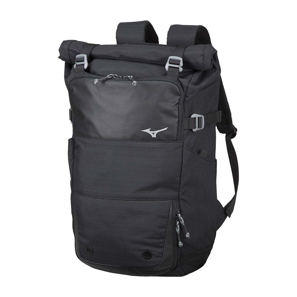 Panske Batoh Mizuno Style (28L) Čierne Vypredaj KCPL74916